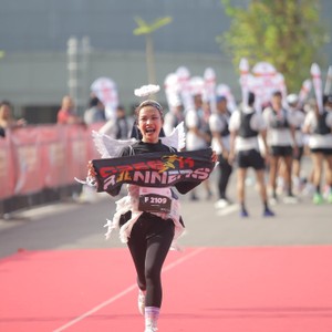 Race photo from KEDIRI HALF MARATHON 2026