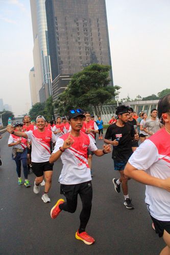Race photo from Smartfren Run 2024 Vibes