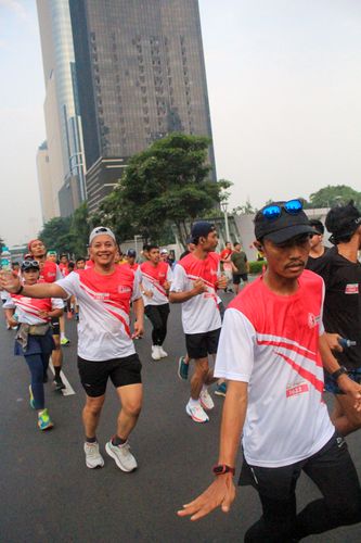 Race photo from Smartfren Run 2024 Vibes