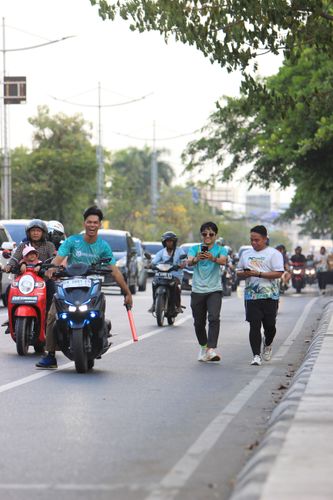 Race photo from ABR 2024 VIBES