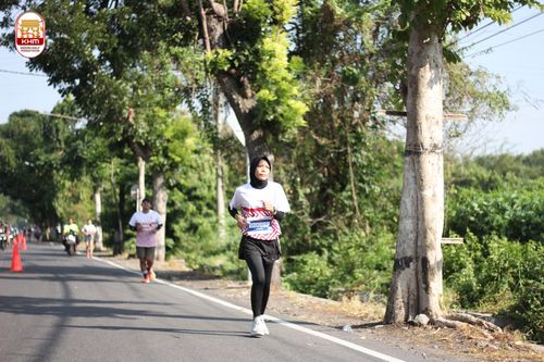 Race photo from Kediri Half Marathon 2024