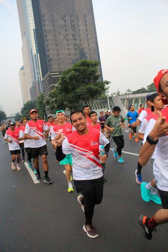 Race photo from Smartfren Run 2024 Vibes