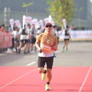 Race photo from KEDIRI HALF MARATHON 2026