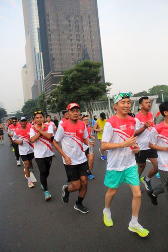 Race photo from Smartfren Run 2024 Vibes