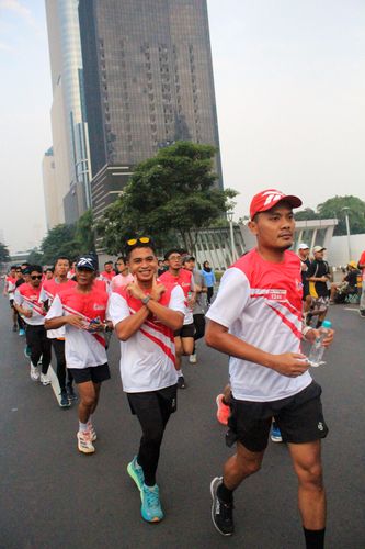 Race photo from Smartfren Run 2024 Vibes