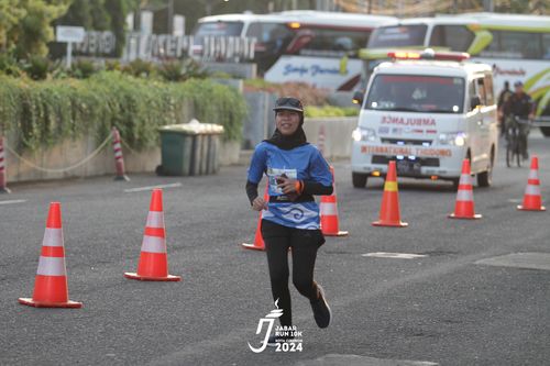 Race photo from Jabar Run 10K 2024