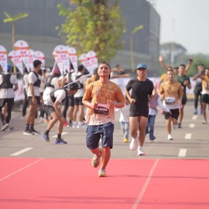 Race photo from KEDIRI HALF MARATHON 2026