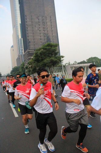 Race photo from Smartfren Run 2024 Vibes