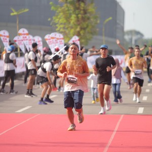 Race photo from KEDIRI HALF MARATHON 2026