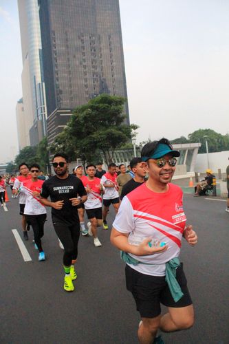 Race photo from Smartfren Run 2024 Vibes