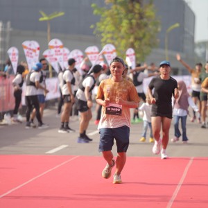 Race photo from KEDIRI HALF MARATHON 2026
