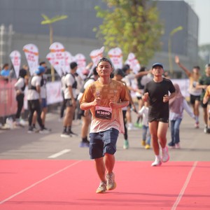 Race photo from KEDIRI HALF MARATHON 2026