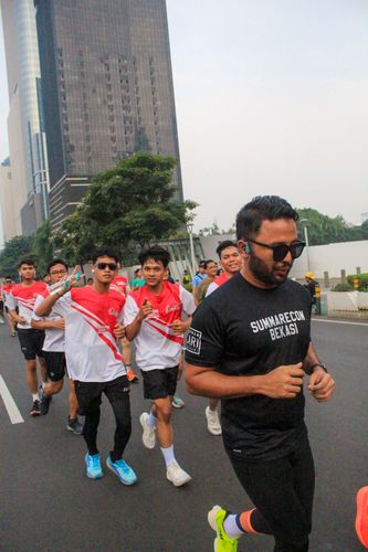 Race photo from Smartfren Run 2024 Vibes