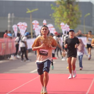 Race photo from KEDIRI HALF MARATHON 2026