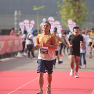 Race photo from KEDIRI HALF MARATHON 2026