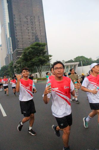 Race photo from Smartfren Run 2024 Vibes