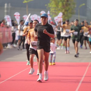 Race photo from KEDIRI HALF MARATHON 2026