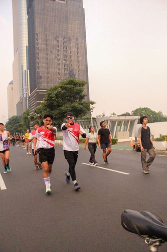 Race photo from Smartfren Run 2024 Vibes