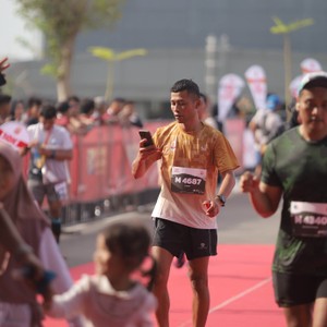 Race photo from KEDIRI HALF MARATHON 2026