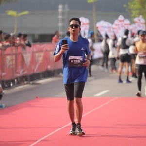 Race photo from KEDIRI HALF MARATHON 2026