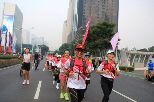 Race photo from Smartfren Run 2024 Vibes