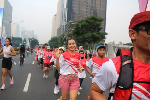 Race photo from Smartfren Run 2024 Vibes
