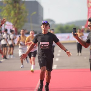 Race photo from KEDIRI HALF MARATHON 2026