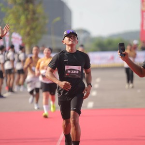 Race photo from KEDIRI HALF MARATHON 2026