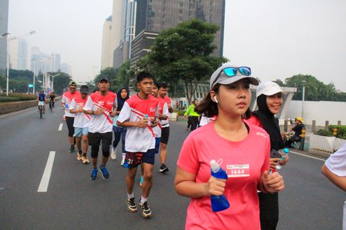 Race photo from Smartfren Run 2024 Vibes