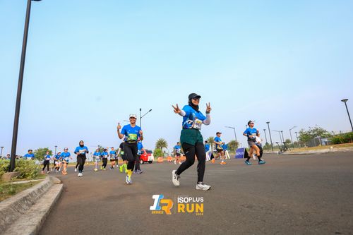 Race photo from ISOPlus Run 2024 Jakarta