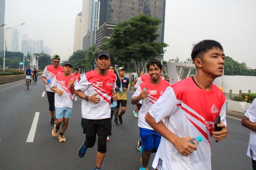 Race photo from Smartfren Run 2024 Vibes