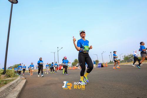 Race photo from ISOPlus Run 2024 Jakarta