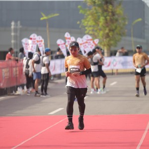 Race photo from KEDIRI HALF MARATHON 2026