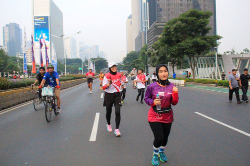 Race photo from Smartfren Run 2024 Vibes
