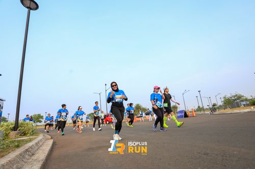 Race photo from ISOPlus Run 2024 Jakarta