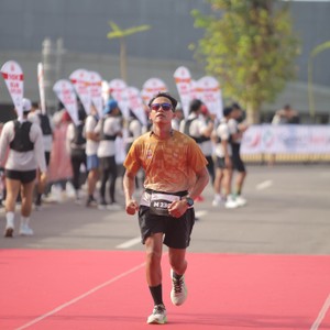 Race photo from KEDIRI HALF MARATHON 2026