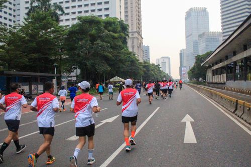 Race photo from Smartfren Run 2024 Vibes