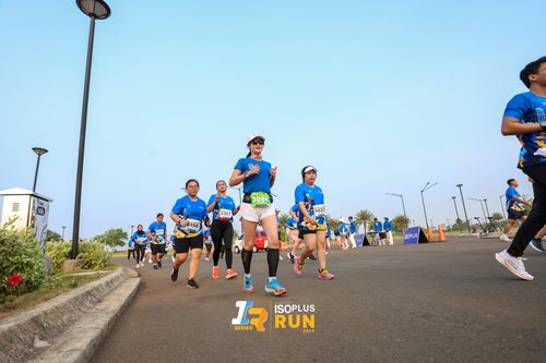 Race photo from ISOPlus Run 2024 Jakarta