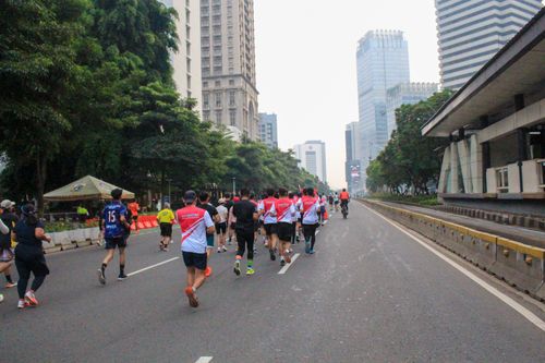 Race photo from Smartfren Run 2024 Vibes