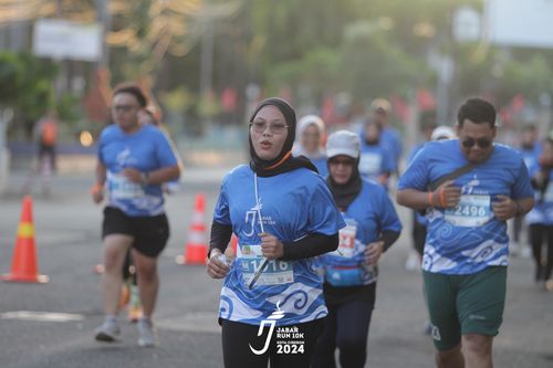 Race photo from Jabar Run 10K 2024