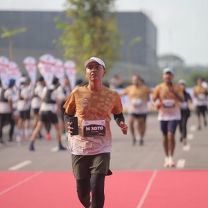 Race photo from KEDIRI HALF MARATHON 2026