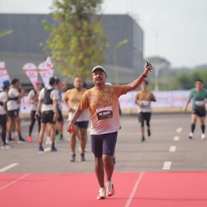 Race photo from KEDIRI HALF MARATHON 2026
