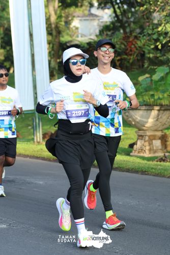 Race photo from Taman Budaya x BOGORUN 2025