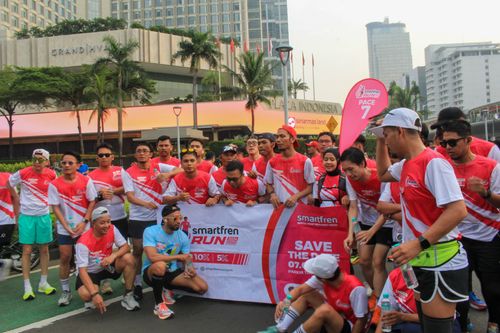 Race photo from Smartfren Run 2024 Vibes