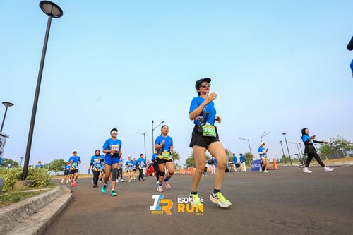 Race photo from ISOPlus Run 2024 Jakarta