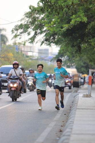 Race photo from ABR 2024 VIBES