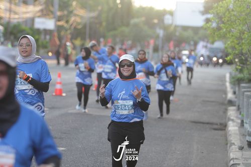 Race photo from Jabar Run 10K 2024