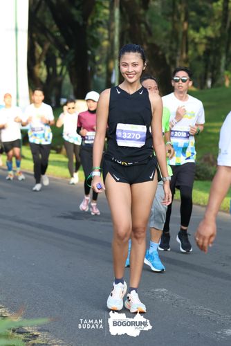 Race photo from Taman Budaya x BOGORUN 2025