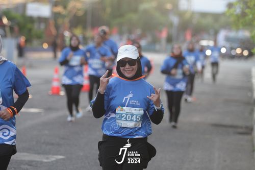 Race photo from Jabar Run 10K 2024