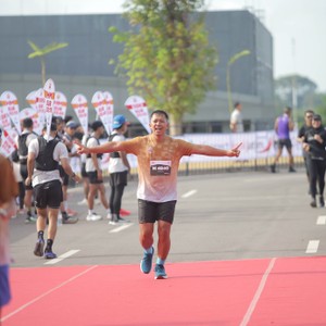 Race photo from KEDIRI HALF MARATHON 2026